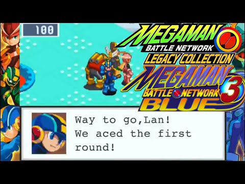 Mega Man Battle Network 3 BLUE Legacy Collection Walkthrough Part 1 : N1 Grand Prix Preliminaries