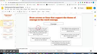 How to draw an arrow on google slides