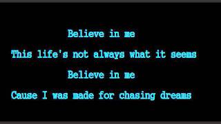 Believe- Staind (Lyrics)