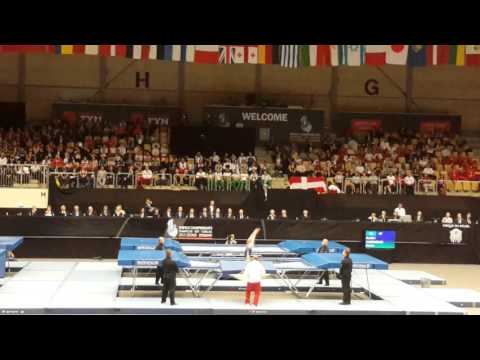 HARCHONAK Hanna BLR final Trampoline World Championships 2015