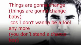 Glee- It&#39;s not right but It&#39;s okay lyrics