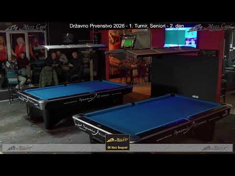 Državno Prvenstvo 2026 - 1. Turnir, Seniori - 2. dan