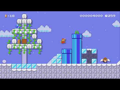 Frosty Meadow by [CH]_Pablo - Super Mario Maker 2 - No Commentary 1bx