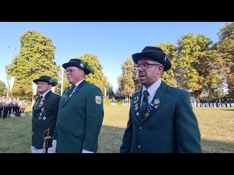 Lippstadt Schützenfest 8.8.2022 - Königspaar gedankt, Jungschützenkönig ernannt und 2 Auszeichnungen