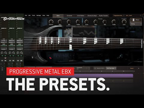 Free Download Progressive Metal EBX v1.0.1 EZBASS EXPANSiON