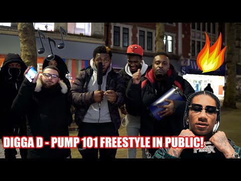 Digga D X StillBrickin - Pump 101 Public Freestyle!