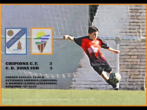 Chipiona C. F. - C.D. Zona Sur Jerez  22/23. 04/03/23 - Benjamín"A".