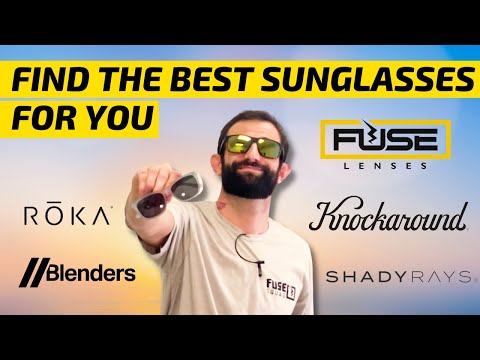 TOP 5 Affordable Sunglasses: Blenders vs Shady Rays vs Roka vs Knockaround vs Fuse Lenses