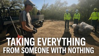 A Mans Last Stand Before They Take His Home