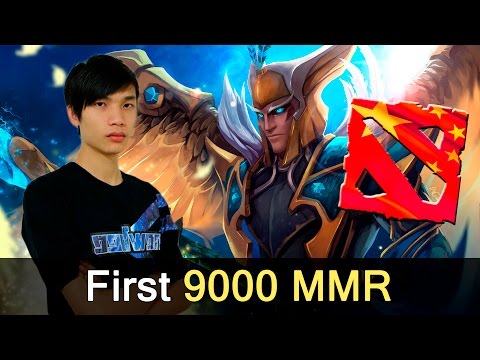 First 9000 MMR in China — Kaka mid Sky Mage Dota 2