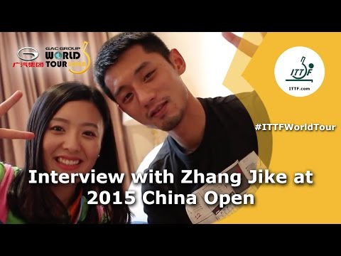 Get to Know Olympic Champion Zhang Jike