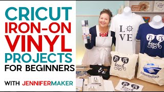 Cricut Vinyl Projects For Beginners + How to Layer Multiple Colors!