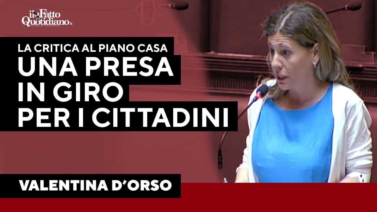 M5S: "Il piano casa di Salvini? Una presa in giro per i cittadini, di loro non ve ne frega niente"