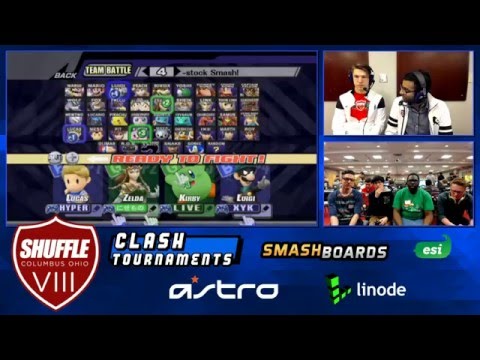 Shuffle VIII - XYK + HyperFlame vs Juushichi + LiveWireWarrior - Project M