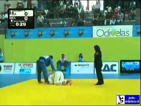 Judo 2012 World Cup Lisbon Men: Schmitt (FRA) - Bottieau (BEL) [-81kg] semi-final