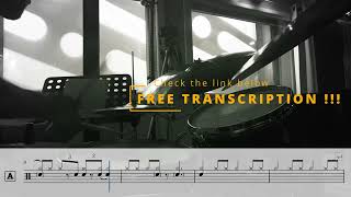 Big Bertha (Intro) - Duke Pearson Drum cover - Wtih FREE TRanscription