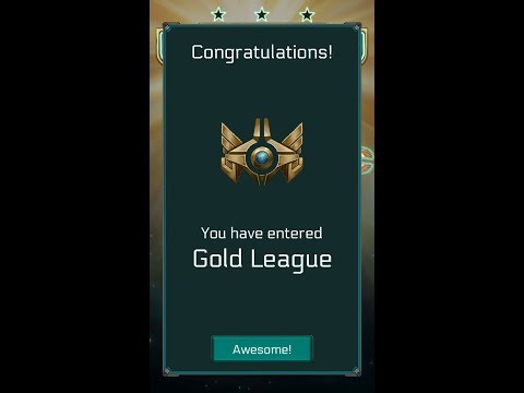 Reaching Gold League with Therion Railgun build - Space Arena