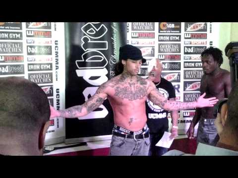 Makunga vs Karl Face off UCMMA 32 press conference