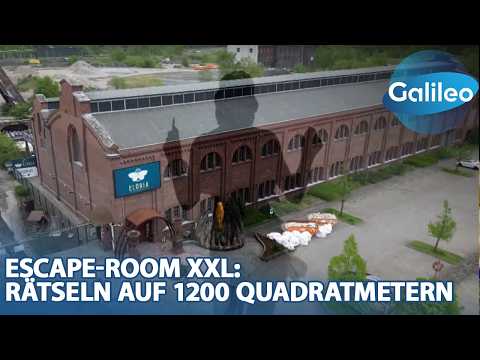 Der größte Escape-Room Europas: Hier rätseln bis zu 300 Spieler gleichzeitig!