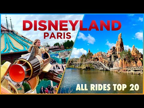 DISNEYLAND PARIS - The #1 Park Guide to ALL the RIDES: Top 20 BEST Attractions