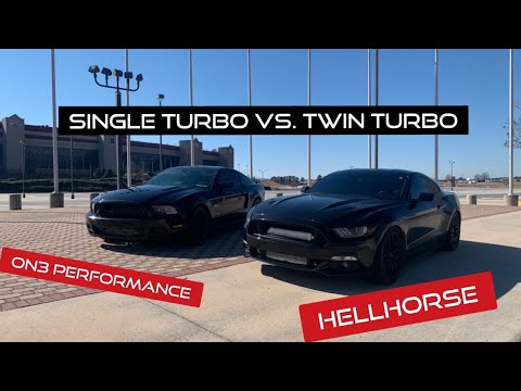 So you wanna compare on3Performance Single Turbo vs Hellhorse Twin Turbo Setup