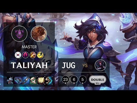 Taliyah Jungle vs Elise - KR Master Patch 10.9