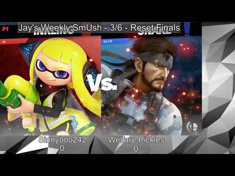 MD@J 3-6: Grand Finals: Sinnyboo242 (Inkling) vs. Welfare Pickles (Snake)