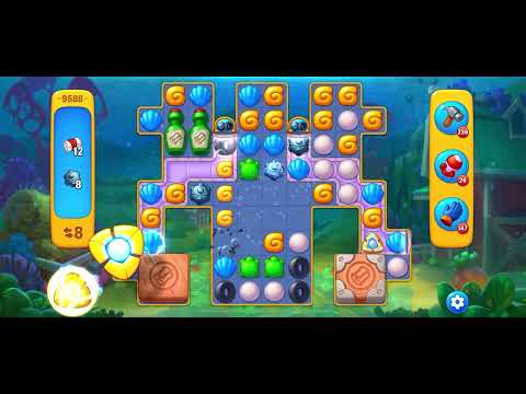 Fishdom level 9588 no boosters フィッシュダム ノーマル