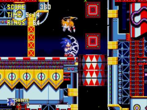Sonic 3 - How to pass the barrel in Carnival Night Zone 2