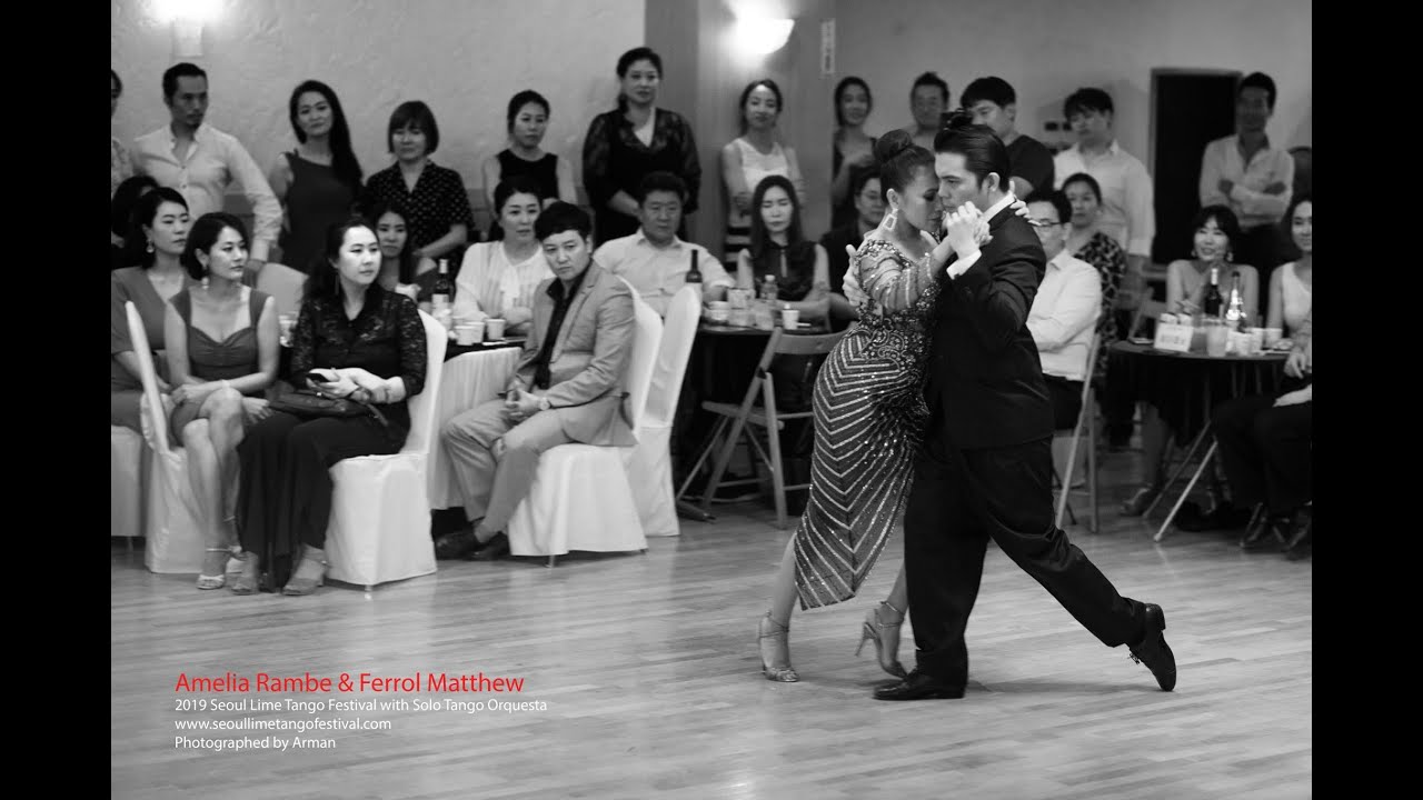 Ferrol Metthew & Amalia Rambe ''Vals de invierno" , first day of 2019 Seoul Lime Tango Festival