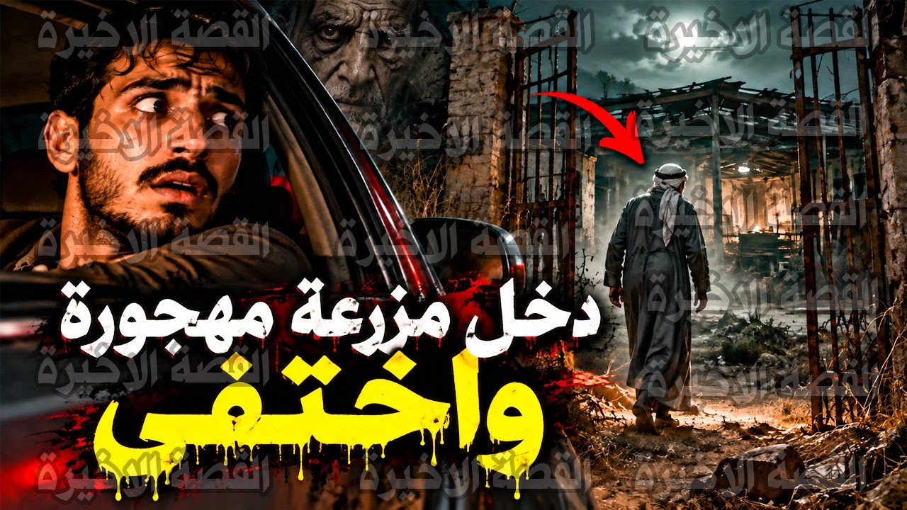 قصص رعب :  دخل مزرعة مهجورة واختفى