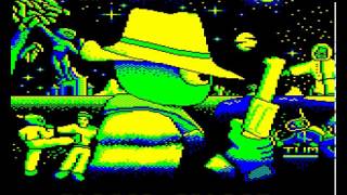 Repton Around The World on the Acorn Electron - testing ROM paging