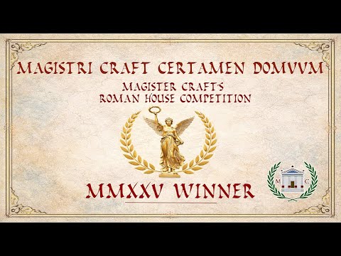 2025 Magister Craft Roman House Competition Winner's Video