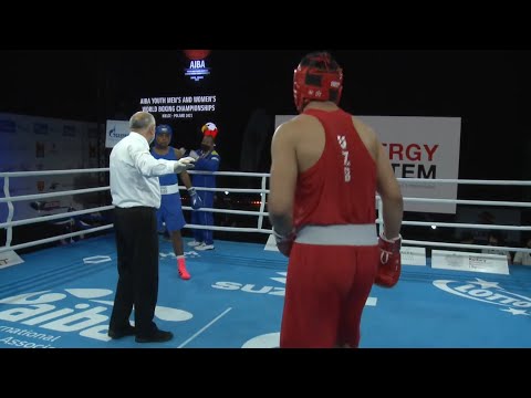 Kielce 2021 Session3B (M+91kg) ZOKIROV Jakhongir (UZB) vs HURTADO Marlon (COL)