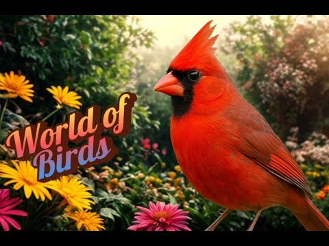 World of beautiful birds 
