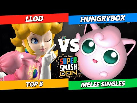 SSC 2023 - LLOD (Peach) Vs. Hungrybox (Jigglypuff) Smash Melee Tournament