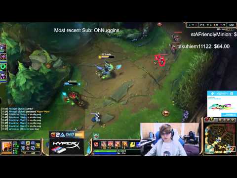 Sneaky duo Aphromoo - Azir vs Caitlyn Bot - League of Legends Gameplay