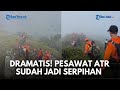 DETIK MENCEKAM Tim SAR Berhasil Temukan Serpihan Pesawat ATR Yang Jatuh Di Gunung Bulusaraung