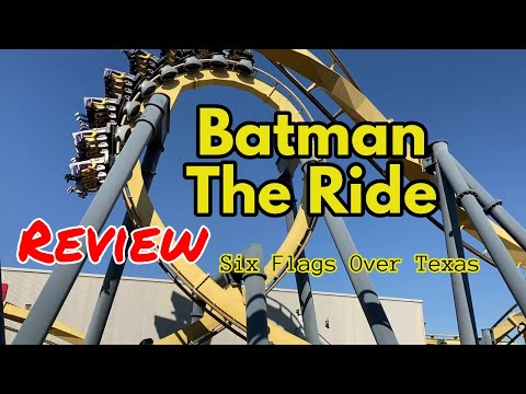 Video review of Batman The Ride by Roller Coasters of Thailand