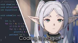 Frieren but with coding jargon