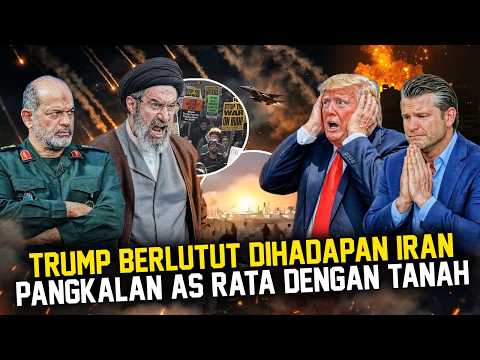 TRUMP PANIK KIBARKAN BENDERA PUTIH‼️Rumahnya Didemo Warga, Terlanjur Boncos Tapi Iran Tidak Runtuh