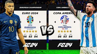 EUROS vs. COPA AMERICA... in FC24 🔥