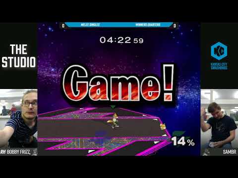 The Studio #4 SSBM - Bobby Frizz (Fox) Vs. Sambr (Falco) - Winners Quarters
