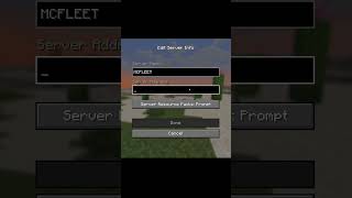 How to join mc fleet server @gamerfleet #minecraft #mcfleet #gamerfleet