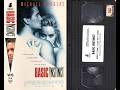 Opening Closing To Basic Instinct US VHS 1992