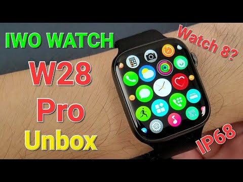 KIWITIME IWO WATCH W28 Pro SmartWatch Unbox-Watch 8 W57 Cheap Version Pk w27 max w37 pro DT7 HW7 Max