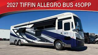 A preview image of the linked video showcasing 2027 Tiffin Allegro Bus 45OPP