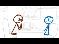 Dick Figures Brain Switch Episode Clip BATTLE TRASH CHANNEL WHEEL