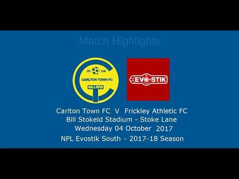 Carlton Town v Frickley Athletic - Highlights & Interview 04/10/2017