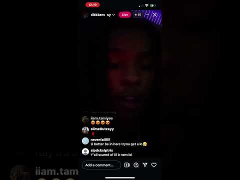 Lil Noonie Homie lil sy Showing Switches IG live 